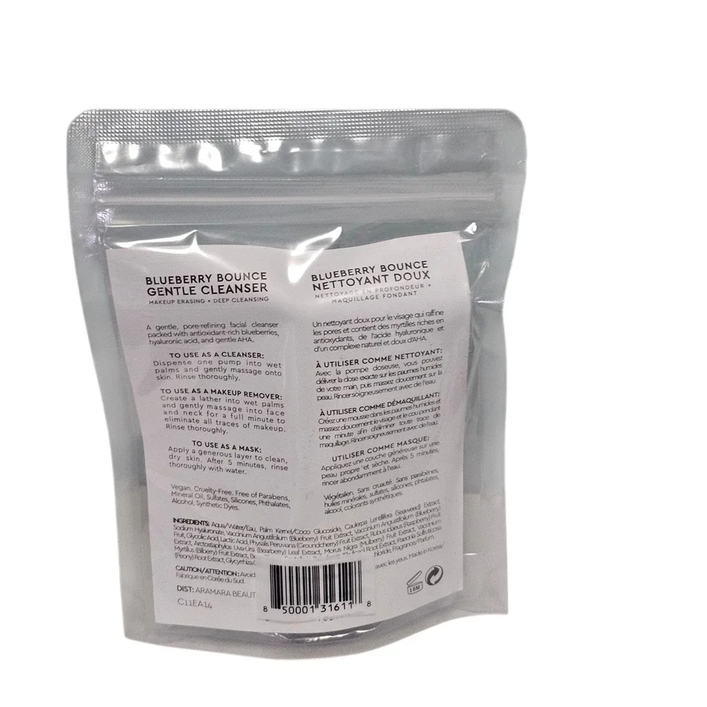 Glow Recipe‎ Blueberry Bounce Gentle Cleanser Hydrating 30mL 1oz. Travel Size